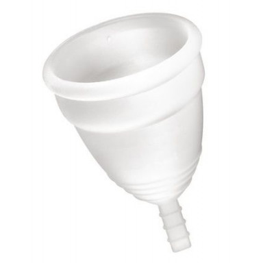 Белая менструальная чаша Yoba Nature Coupe - размер L, фото