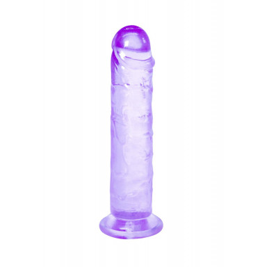Фиолетовый фаллоимитатор Distortion - 18 см. фото 3