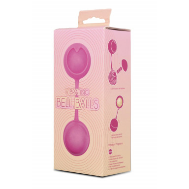 Розовые вагинальные шарики с вибрацией, фото