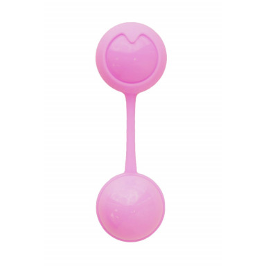 Розовые вагинальные шарики с вибрацией фото 2