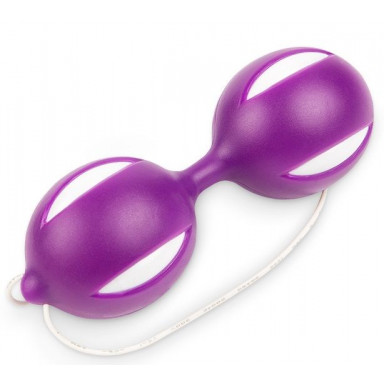 Фиолетовые вагинальные шарики с петелькой фото 2