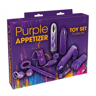 Фиолетовый вибронабор Purple Appetizer фото 10