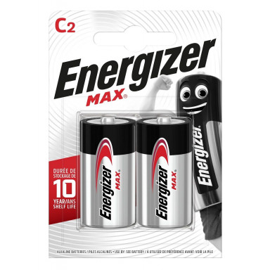 Батарейки Energizer MAX E93/C 1.5V - 2 шт., фото