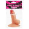 Телесный пенис-сувенир Universal Pecker Stand Holder, фото