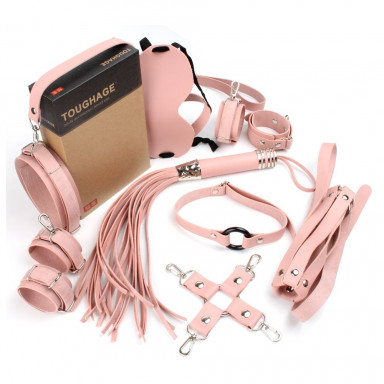 Розовый набор БДСМ-девайсов Bandage Kits фото 2