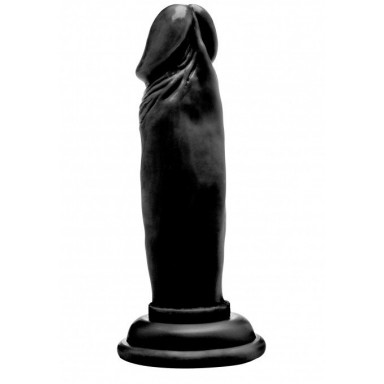 Чёрный фаллоимитатор Realistic Cock 6 - 15 см., фото