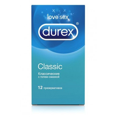 Классические презервативы Durex Classic - 12 шт., фото