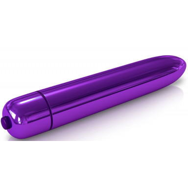 Фиолетовая гладкая вибропуля Rocket Bullet - 8,9 см. фото 3