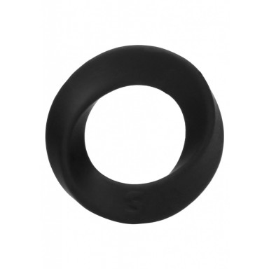 Черное эрекционное кольцо N 84 Cock Ring Medium, фото