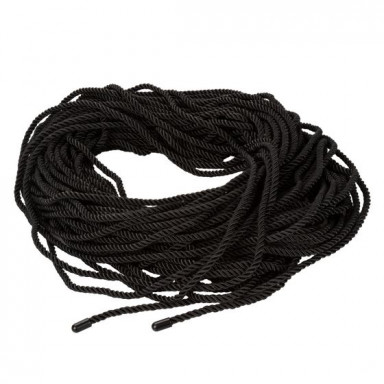 Черная веревка для шибари BDSM Rope - 50 м., фото