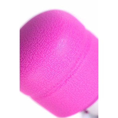 Розовый вибромассажер Love Magic - 32 см. фото 9