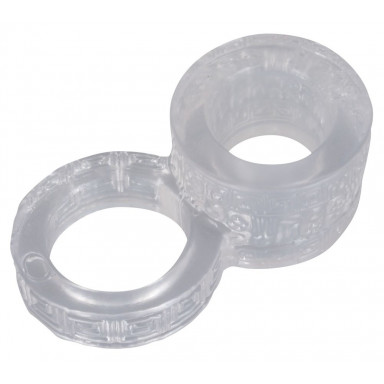 Прозрачное кольцо для пениса и мошонки MusterKnabe, фото