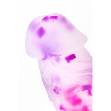 Прозрачный фаллоимитатор Apolo с цветными вкраплениями - 24 см. фото 10