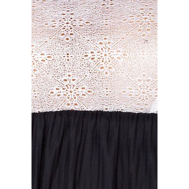 Сорочка Larisa в тонкую полоску с кружевным лифом фото 3