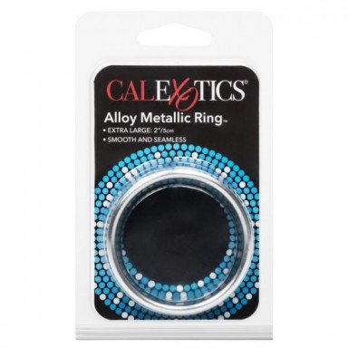 Широкое металлическое кольцо Alloy Metallic Ring Extra Large фото 3