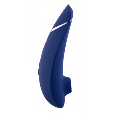 Синий клиторальный стимулятор Womanizer Premium 2 фото 3