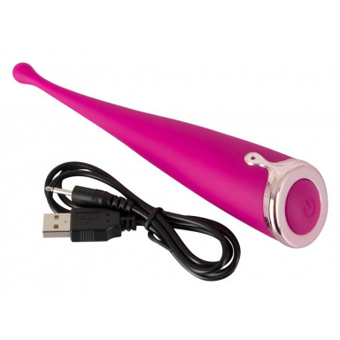 Розовый вибратор для точечной стимуляции Spot Vibrator фото 4