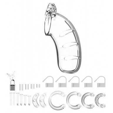 Прозрачный мужской пояс верности Cock Cage Model 03 Chastity фото 3