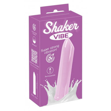 Сиреневая вибропуля Shaker Vibe - 10,2 см. фото 8