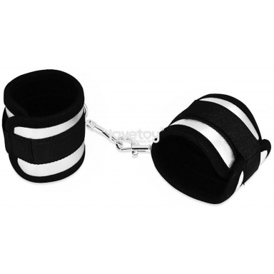 Серебристо-черные наручники Struggle My Handcuff, фото