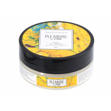 Твердое массажное масло Pleasure Lab Refreshing с ароматом манго и мандарина - 50 мл. фото 2