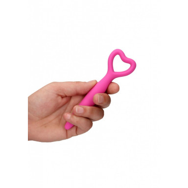 Набор розовых вагинальных расширителей с вибропулей Silicone Vaginal Dilator Set фото 5