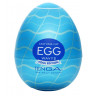 Мастурбатор-яйцо с охлаждающей смазкой EGG Wavy II Cool, фото