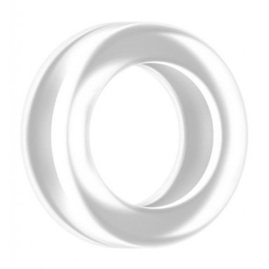 Прозрачное эрекционное кольцо Cockring No.39, фото
