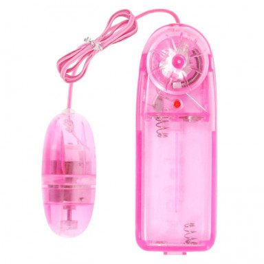 Розовое виброяйцо с выносным пультом, фото