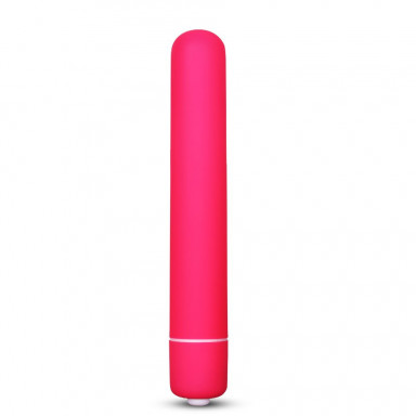 Розовая вибропуля X-Basic 10 Speeds - 13 см., фото