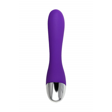 Фиолетовый вибратор «Дрючка-удовольствие» - 20,5 см. фото 4