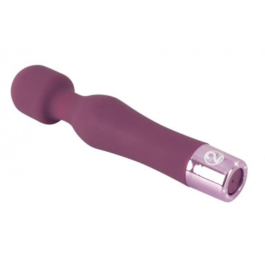 Фиолетовый жезловый вибратор Wand Vibe - 18,4 см. фото 2
