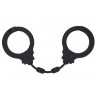 Черные силиконовые наручники Suppression, фото