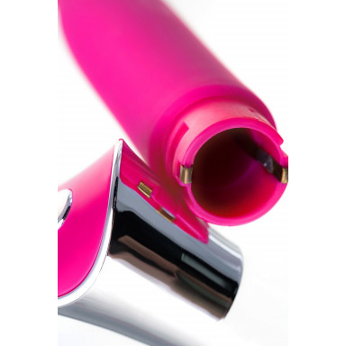 Розовый стимулятор для точки G с гибкой головкой GAELL - 21,6 см. фото 9
