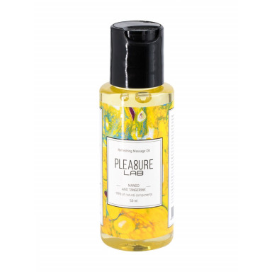 Массажное масло Pleasure Lab Refreshing с ароматом манго и мандарина - 50 мл., фото