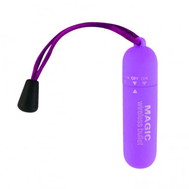 Фиолетовая вибропулька со шнурком, фото