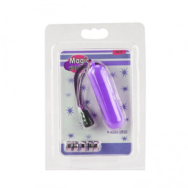Фиолетовая вибропулька со шнурком фото 2