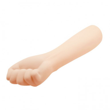 Телесный стимулятор в виде руки со сжатыми в кулак пальцами - 36 см. фото 4
