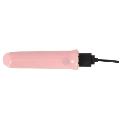 Розовая вибропуля Shaker Vibe - 10,2 см. фото 6