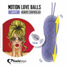 Фиолетовые вагинальные шарики Remote Controlled Motion Love Balls Jivy, фото