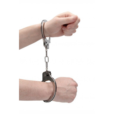 Металлические наручники для любовных игр фото 7