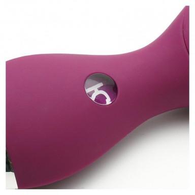 Фиолетовый мембранный стимулятор клитора Polly - 13,3 см. фото 3