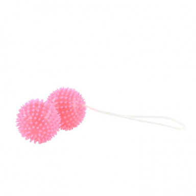 Розовые вагинальные шарики Love Balls фото 2