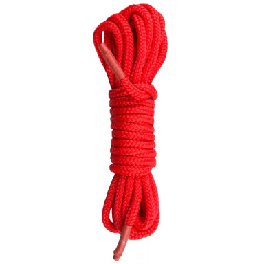Красная веревка для связывания Nylon Rope - 5 м., фото