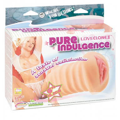 Мастурбатор-вагина с вибрацией и пультом управления PURE INDULGENCE фото 2