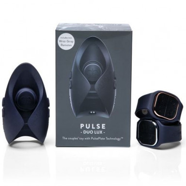 Инновационный мастурбатор PULSE Duo Lux с 2 пультами-часами фото 2