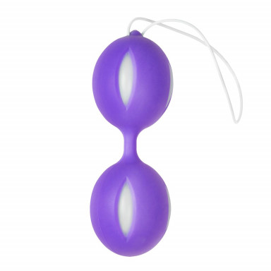 Фиолетовые вагинальные шарики Wiggle Duo, фото