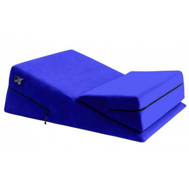 Синяя подушка для секса из двух частей Liberator Wedge/Ramp Combo, фото