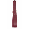 Удобная бордовая шлепалка Belt Flogger - 54 см., фото