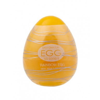 Мастурбатор-яйцо OYO Rainbow Yellow, фото